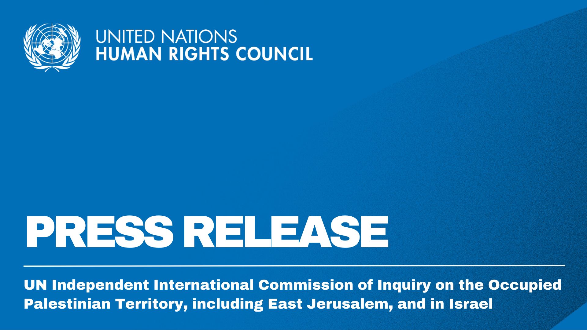 Comisión Internacional de Investigación Independiente: Israel está cometiendo un genocidio en Gaza